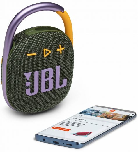 Акустика JBL Сlip 4 Green (JBLCLIP4GRN)