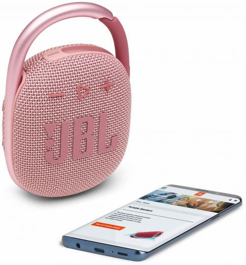 Акустика JBL Сlip 4 Pink (JBLCLIP4PINK)