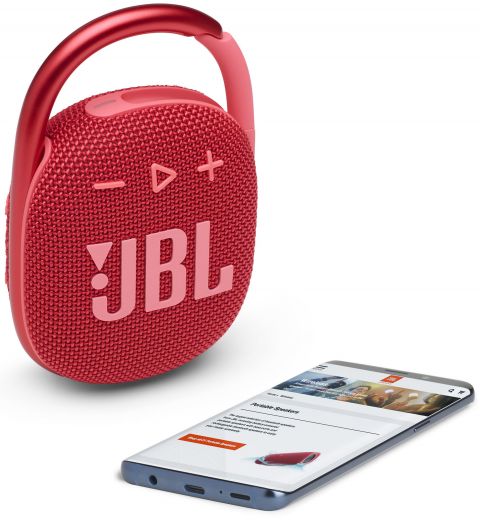 Акустика JBL Сlip 4 Red (JBLCLIP4RED)