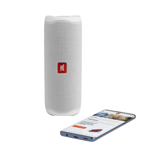 Портативна акустика JBL Flip 5 White (FLIP5WHT)