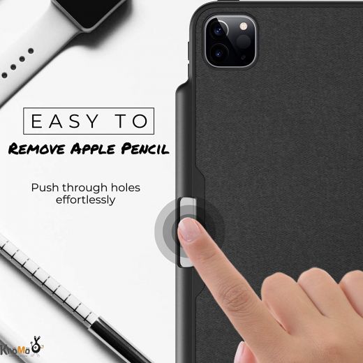 Чохол Khomo Companion Series with Pencil Holder Charcoal для iPad Pro 11" (2020)