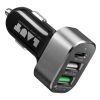 Автомобільний зарядний пристрій Laut Power Dash 7.8A 3 USB Black (LAUT_PD05_BK)