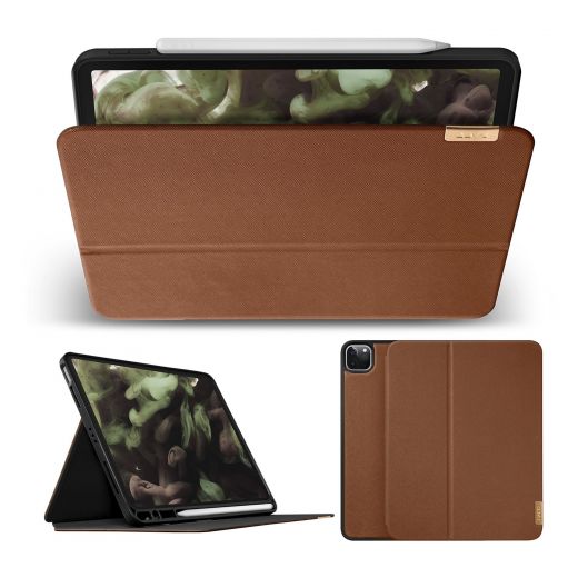 Чехол-книжка Laut Prestige Folio Brown (L_IPP21L_PR_BR)  для iPad Pro 12.9” (2020 | 2021 | 2022 | M1 | M2)