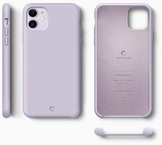 Чехол Ciel by Cyrill Silicone Collection Lavender для iPhone 11