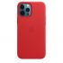 Чехол CasePro Leather Case with MagSafe Red для iPhone 12 Pro Max Чехол CasePro Leather Case with MagSafe Red для iPhone 12 Pro Max