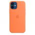 Силиконовый чехол CasePro Silicone Case (High Quality) Kumquat для iPhone 12 mini