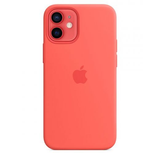 Силіконовий чохол CasePro Silicone Case (High Quality) Pink Citrus для iPhone 12 mini