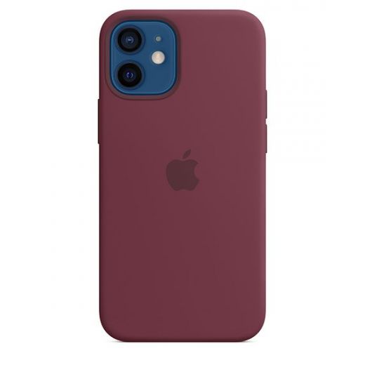 Силиконовый чехол CasePro Silicone Case (High Quality) Plum для iPhone 12 mini