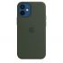 Силіконовий чохол CasePro Silicone Case (High Quality) Cyprus Green для iPhone 12 mini