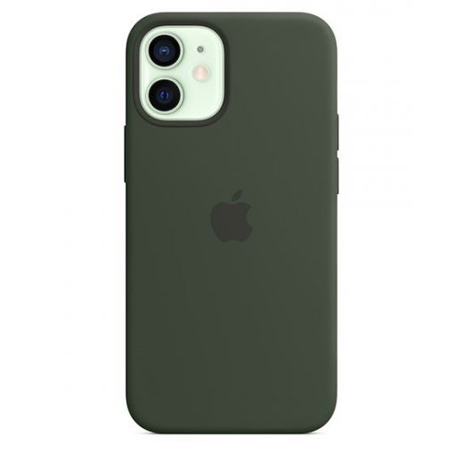 Силіконовий чохол CasePro Silicone Case (High Quality) Cyprus Green для iPhone 12 mini