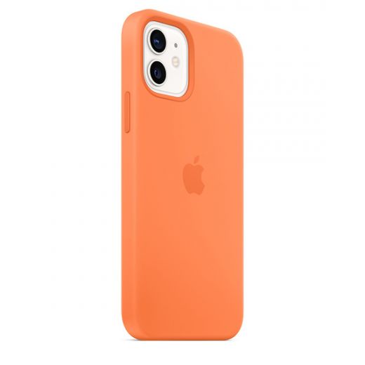 Силиконовый чехол CasePro Sillicone Case (High Quality) Kumquat для iPhone 12 | 12 Pro