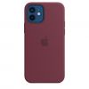 Силіконовий чохол CasePro Sillicone Case (High Quality) Plum для iPhone 12 | 12 Pro