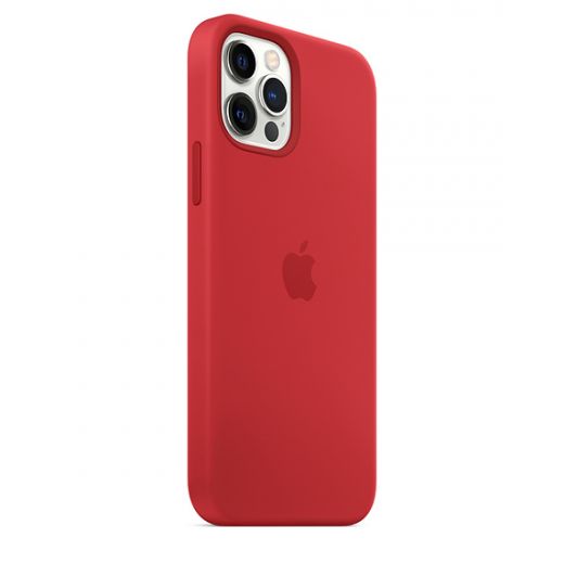 Оригінальний чохол Apple Sillicone Case with MagSafe (PRODUCT)RED для iPhone 12 | 12 Pro (MHL63)