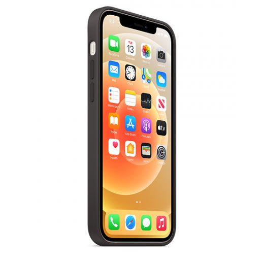 Оригінальний чохол Apple Sillicone Case with MagSafe Black для iPhone 12 | 12 Pro (MHL73)