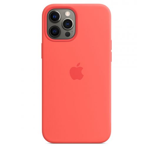 Силиконовый чехол CasePro Sillicone Case (High Quality) Pink Citrus для iPhone 12 Pro Max