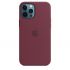 Силіконовий чохол CasePro Sillicone Case (High Quality) Plum для iPhone 12 Pro Max