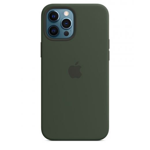 Силіконовий чохол CasePro Sillicone Case (High Quality) Cyprus Green для iPhone 12 Pro Max