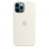 Силиконовый чехол CasePro Sillicone Case (High Quality) White для iPhone 12 Pro Max