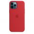 Силіконовий чохол CasePro Sillicone Case with MagSafe Red для iPhone 12 Pro Max