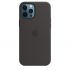 Силіконовий чохол CasePro Sillicone Case (High Quality) Black для iPhone 12 Pro Max