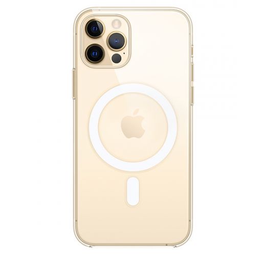 Оригинальный чехол Apple Clear Case with MagSafe для iPhone 12 | 12 Pro (MHLM3)