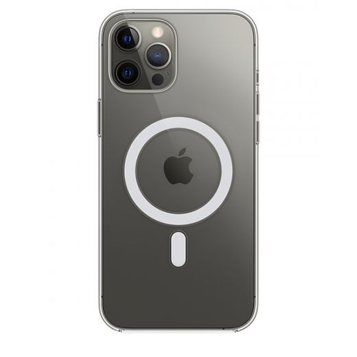 Оригинальный чехол Apple Clear Case with MagSafe для iPhone 12 Pro Max (MHLN3)