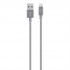 Кабель Belkin MIXIT Premium Metallic Lightning to USB (2.4A), 1.2m, Grey