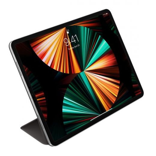 Оригинальный чехол Apple Smart Folio Black (MJMG3) для iPad Pro 12.9" M1 | M2 (2020 | 2021 | 2022)