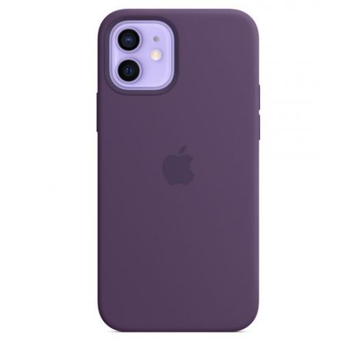 Оригинальный чехол Apple Sillicone Case with MagSafe Amethyst для iPhone 12 | 12 Pro (MK033)