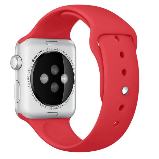 Ремешок Apple Watch Sport Band 42/44mm Red (MLDJ2)