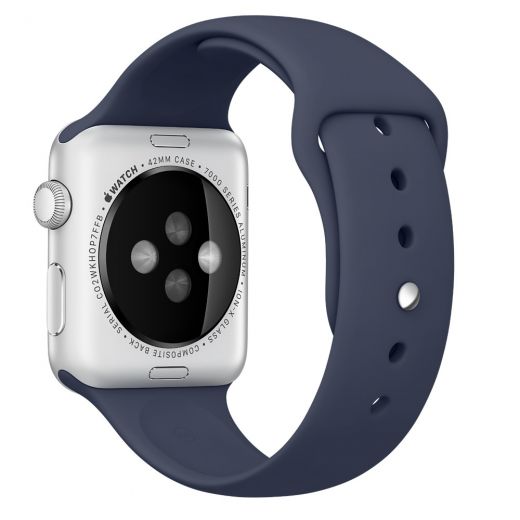 Ремешок Apple Watch Sport Band 42/44mm Midnight Blue (MLL02)