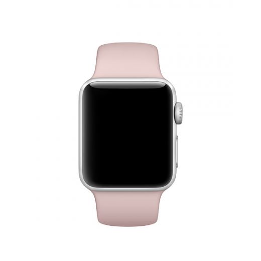 Ремешок Apple Watch Sport Band 38/40mm Pink Sand (MNJ02)