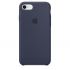 Чохол Apple Silicone Case Midnight Blue (MQGM2) для iPhone 8/7 Чохол Apple Silicone Case Midnight Blue (MQGM2) для iPhone 8/7