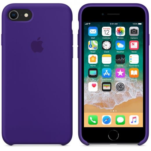 Чехол Apple Silicone Case Ultra Violet (MQGR2) для iPhone 8/7