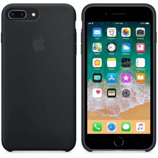 Чохол Apple Silicone Case Black (MQGW2) для iPhone 8 Plus / 7 Plus