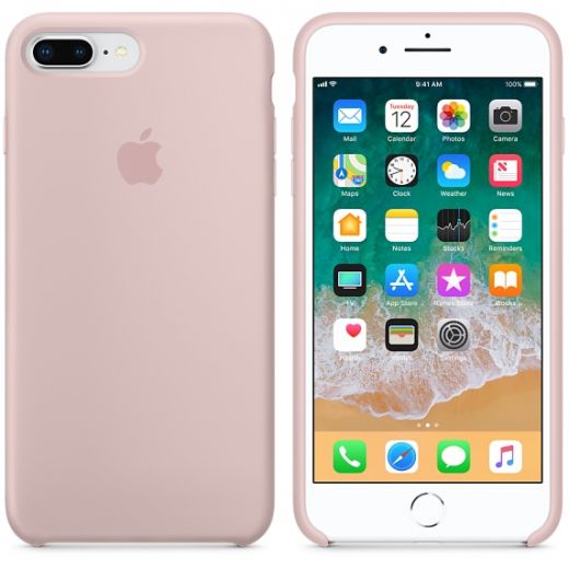 Чехол Apple Silicone Case Pink Sand (MQH22) для iPhone 8 Plus / 7 Plus