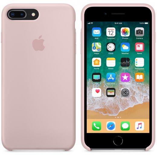 Чехол Apple Silicone Case Pink Sand (MQH22) для iPhone 8 Plus / 7 Plus