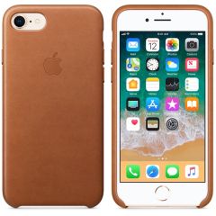 Чехол Apple Leather Case Saddle Brown (MQH72) для iPhone 8/7