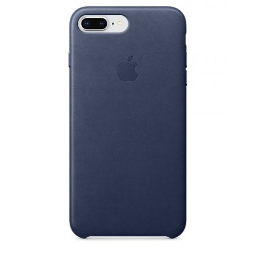 Чехол Apple Leather Case Midnight Blue (MQHL2) для iPhone 8 Plus / 7 Plus