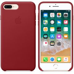 Чехол Apple Leather Case (PRODUCT) Red (MQHN2) для iPhone 8 Plus / 7 Plus