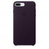 Чехол Apple Leather Case Dark Aubergine (MQHQ2) для iPhone 8 Plus / 7 Plus