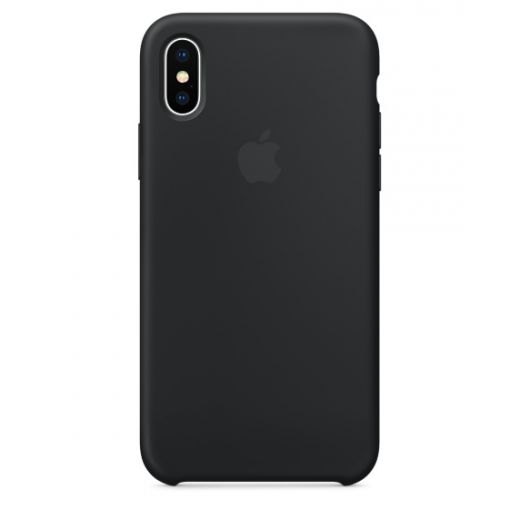 Чехол Apple Silicone Case Black (MQT12) для iPhone X