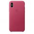 Чехол Apple Leather Case Pink Fuchsia (MQTJ2) для iPhone X Чехол Apple Leather Case Pink Fuchsia (MQTJ2) для iPhone X