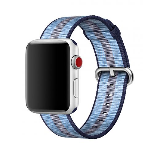 Ремешок Apple Watch Woven Nylon Band 42/44mm Midnight Blue (MQVM2)