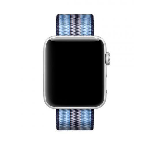 Ремінець Apple Watch Woven Nylon Band 42/44mm Midnight Blue (MQVM2)