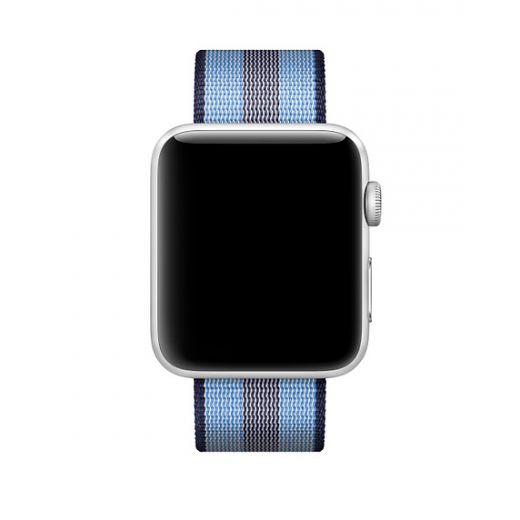 Ремешок Apple Watch Woven Nylon Band 42/44mm Midnight Blue (MQVM2)