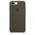 Чохол Apple Silicone Case Dark Olive (MR3Q2) для iPhone 8 Plus / 7 Plus