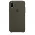 Чохол Apple Silicone Case Dark Olive (MR522) для iPhone X