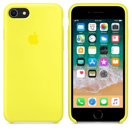 Чехол Apple Silicone Case Flash (MR672) для iPhone 8/7