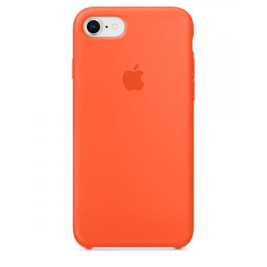 Чехол Apple Silicone Case Spicy Orange (MR682) для iPhone 8/7